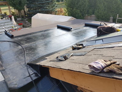 Residential Flat Roofing in Mississauga oNT.