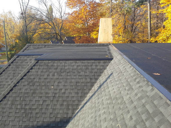 Residential Flat roof construction Toronto